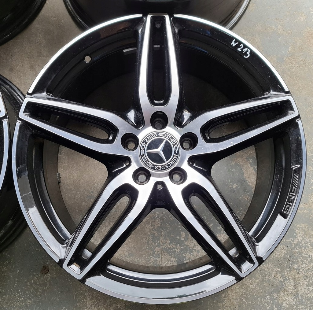 llantas de aluminio amg 19 8j 9j et43/49 mercedes w213 4 unidades