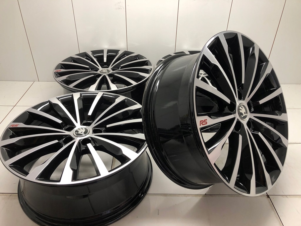 llantas 19 skoda 3v0 vrs octavia superb oem 8 et44