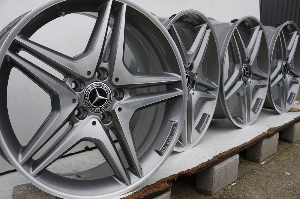 mercedes w176 cla amg 5x112 18 7,5 et42,5 sensores