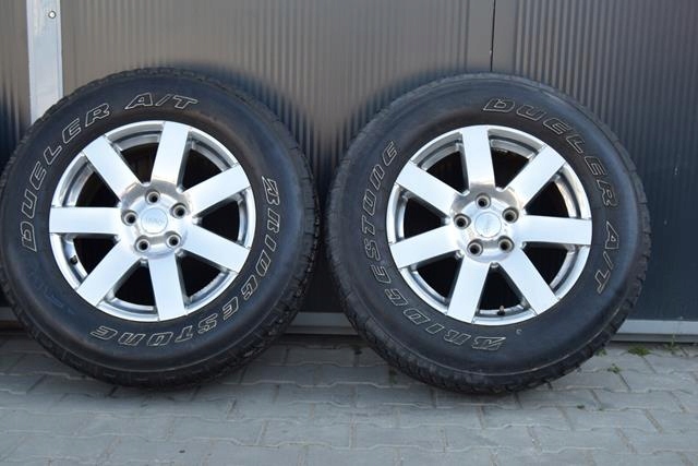 ruedas llantas lote jeep wrangler jk jku 18x7.5 a/t