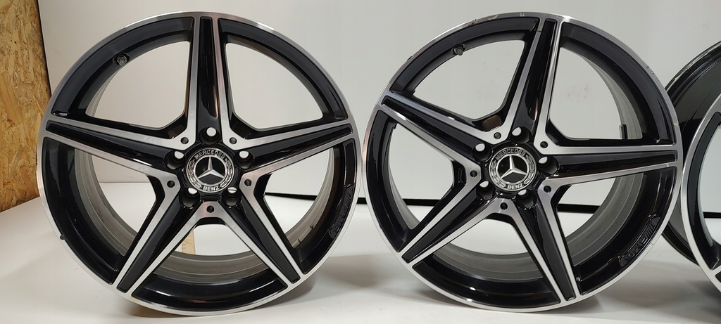 llantas amg borbet 7,5j 18' et44 c-clase 4xsensor