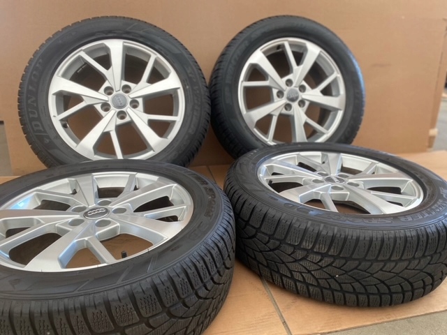 audi q3 83a ruedas llantas  llanta de aluminio 235/55r18 et 43 invierno