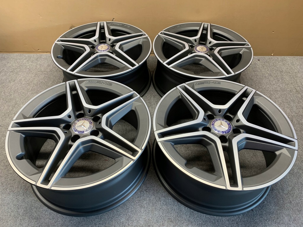 lote llantas mercedes w205 a205 205 c clase 18 amg