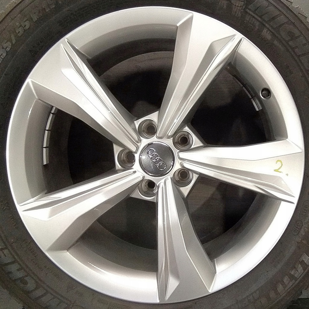 5x112 r19 et 34 llantas  llanta de aluminio audi q5 q3 a6 80a601025k