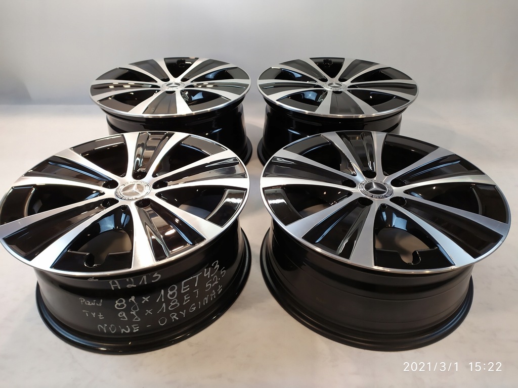 llantas de aluminio mercedes e-clase a213 w213 18 original