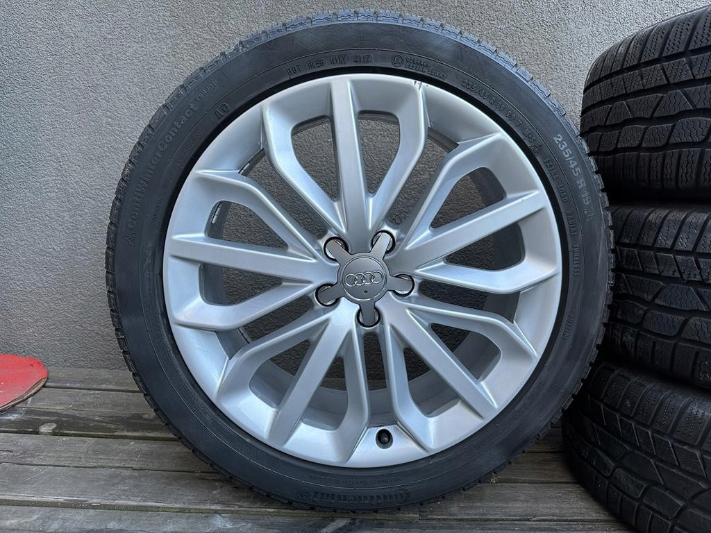 ruedas 235/45r19 4g0 audi a6 c6 c7 continental 7,7mm