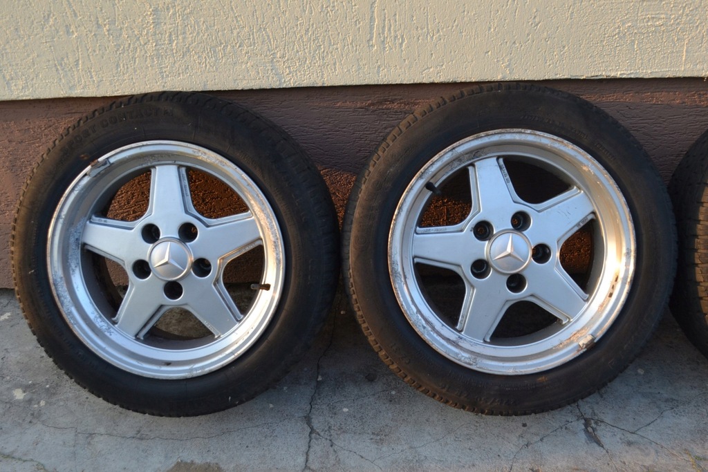 mercedes w126 w123 ruedas llantas penta 8,5jx16 et10
