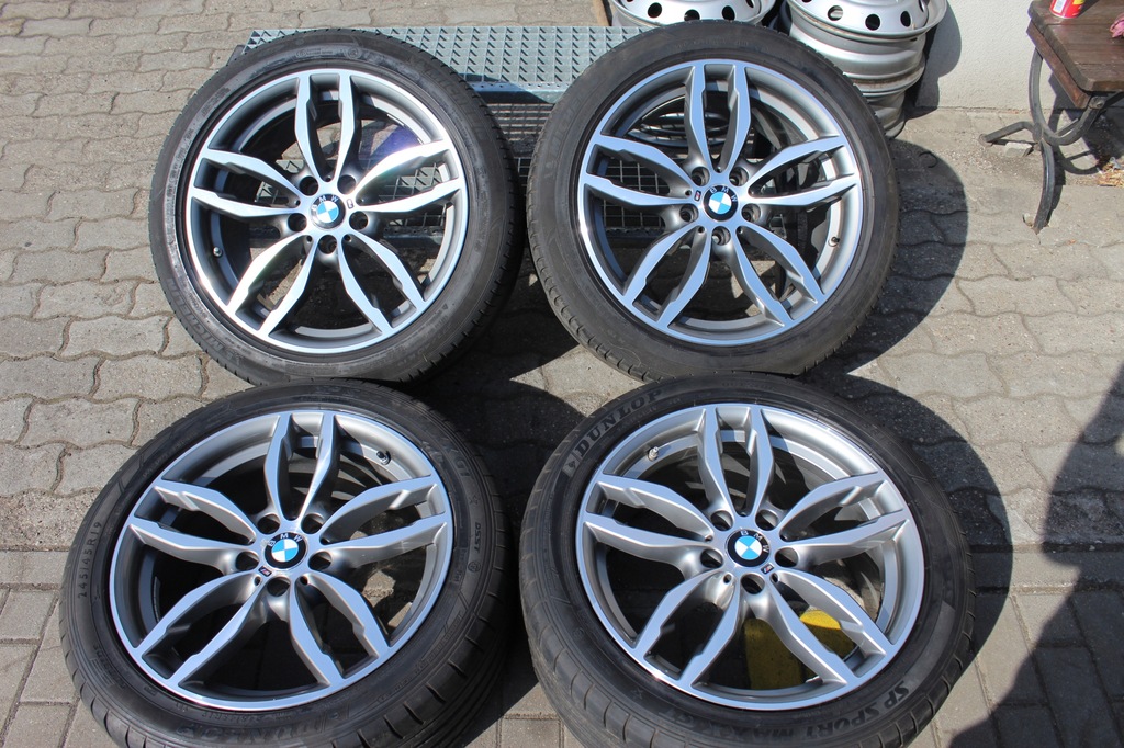 oryg bmw x3 x4 19'' 5x120 et38 8,5j et48 9,5j tpms