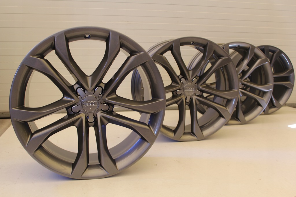 llantas audi a8 q7 a6 a5 4h0 20 5x112 et37 grafit
