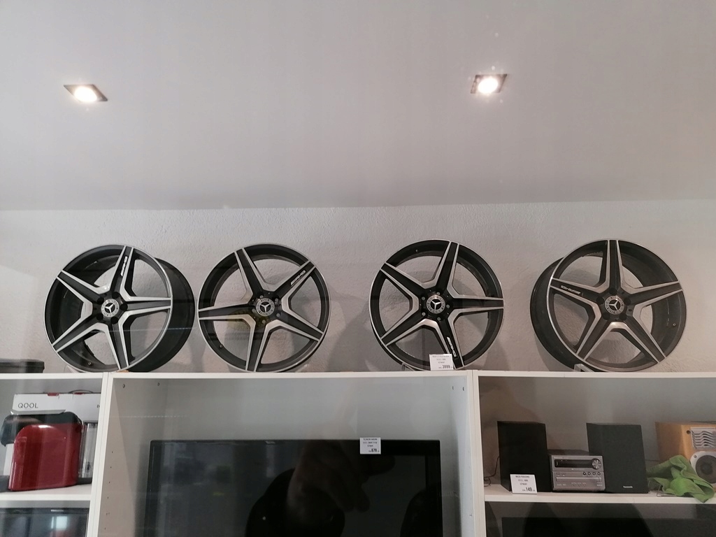 llantas de aluminio amg 7.5jx 20" 5x112 et39