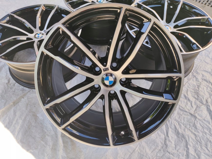 llantas 18  pulgadas bmw 5 g30 g31 m- paquete delaentera + trasera 