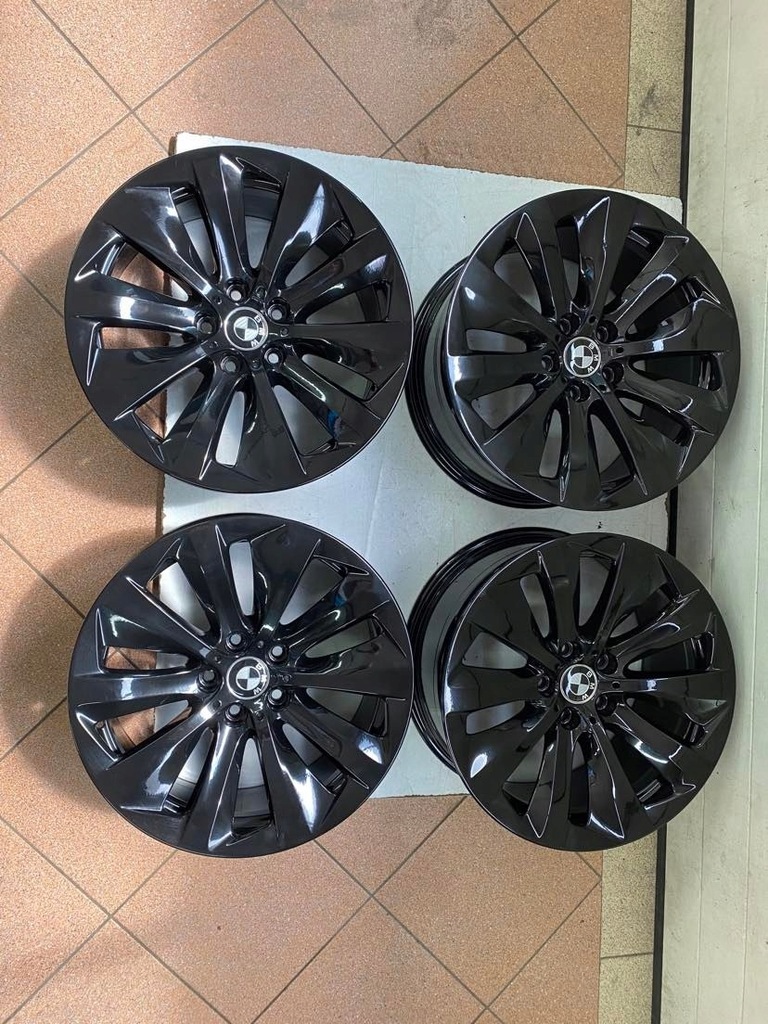 llantas de aluminio kpl bmw f01 19" 8.5jx19eh2+ 6793145