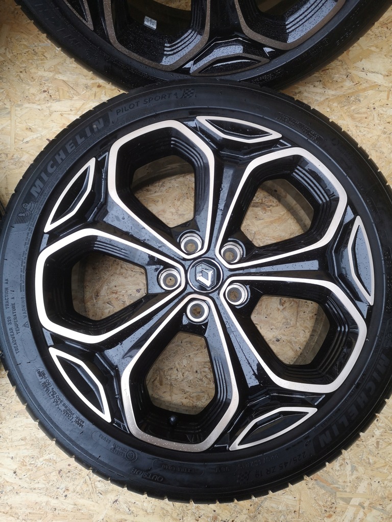 renault kadjar llantas de aluminio 19" r19 black edition