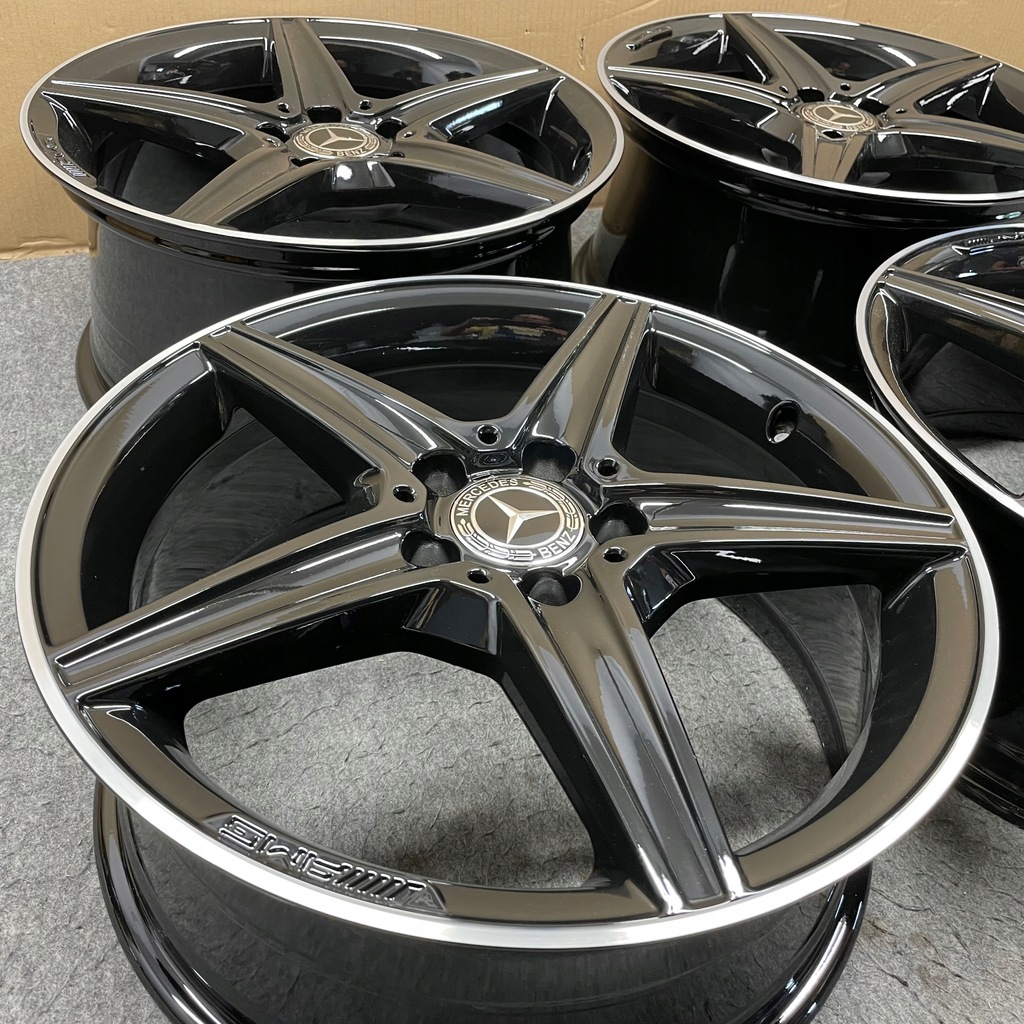lote llantas mercedes a205 205 c clase 18 amg 18”