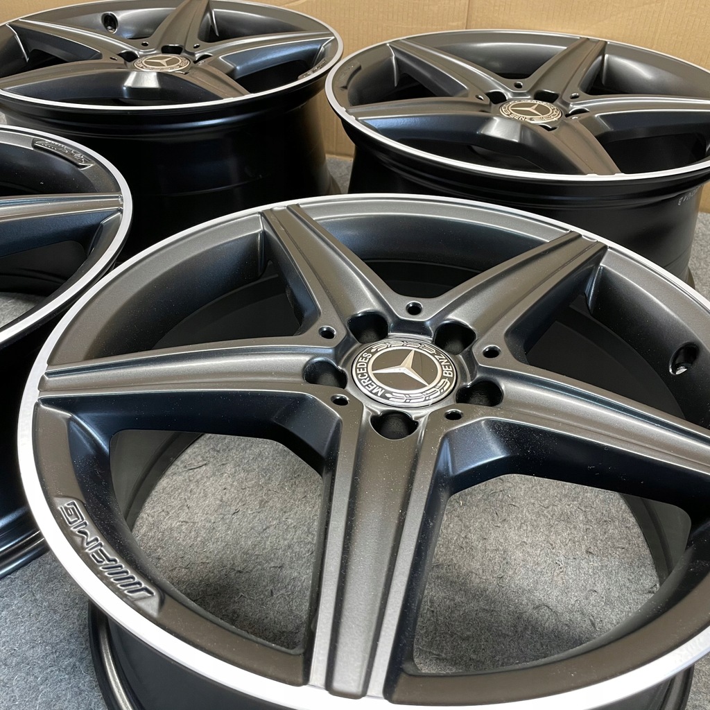 lote llantas mercedes a205 205 c clase 18 amg 18”
