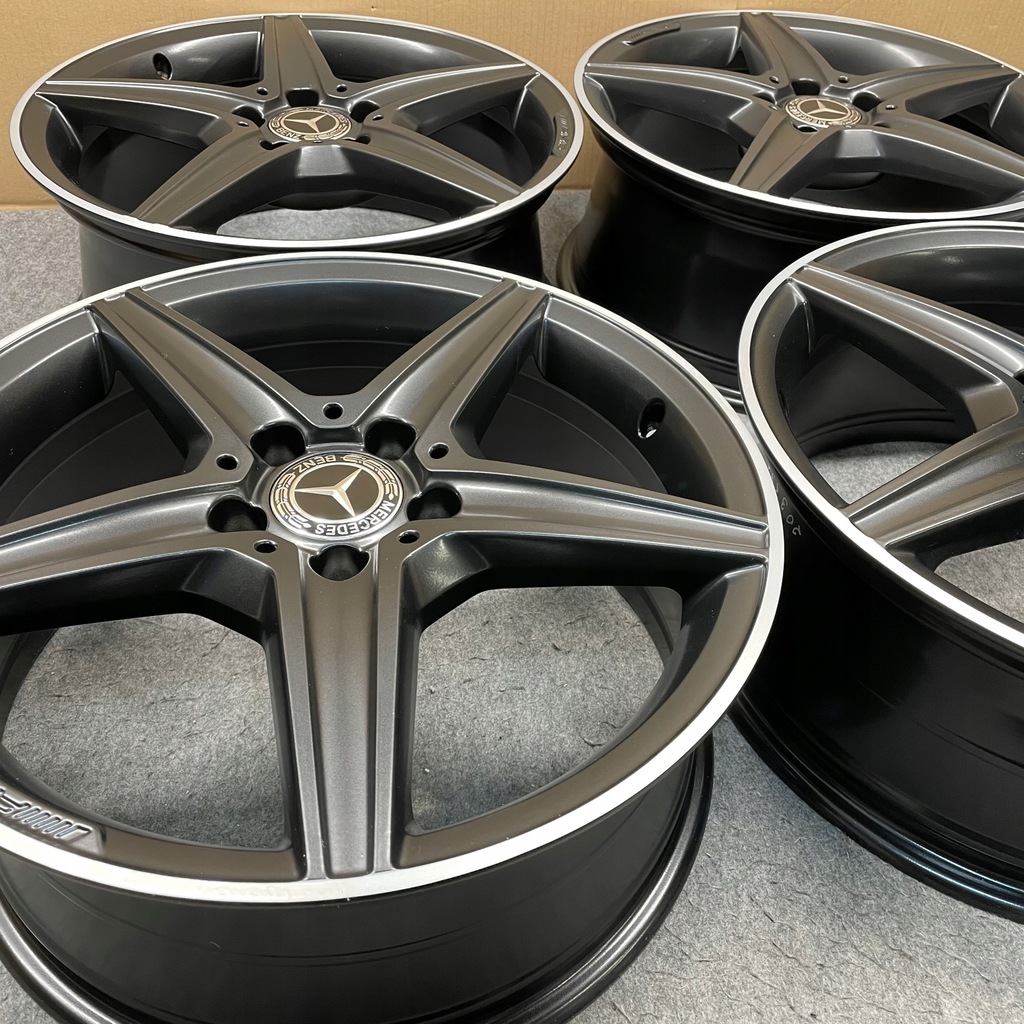 lote llantas mercedes a205 205 c clase 18 amg 18”