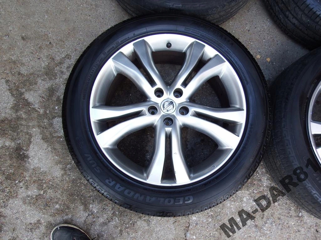 llantas nissan murano 7.5x20 et50 5x114,3 oem