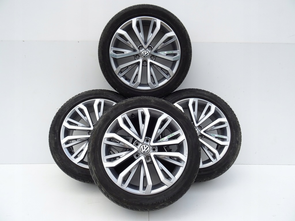 vw t-roc llantas de aluminio 215/50/r18 brigstone 2ga601025e