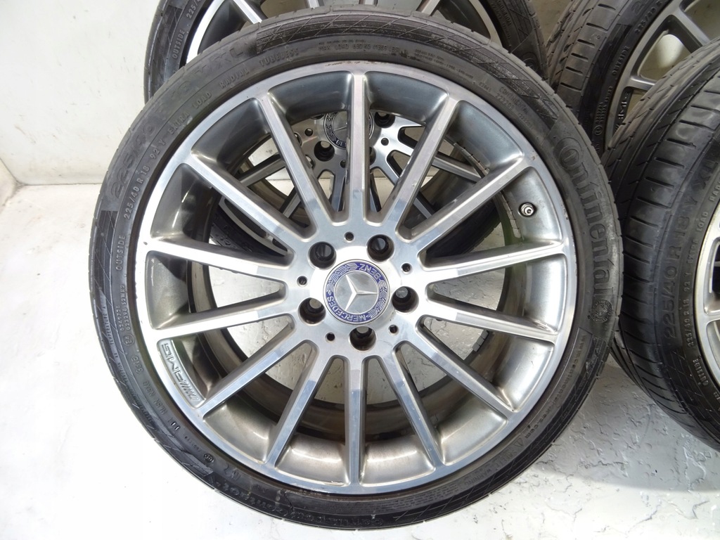 llantas de aluminio  mercedes 18 7,5 5x112 et52