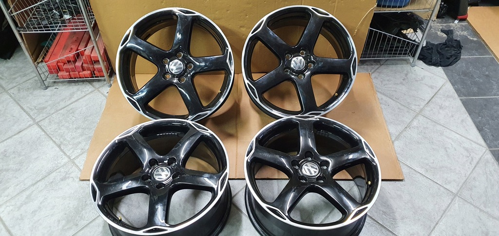 llantas de aluminio vw golf 6 gti golf 7 gti r et 50 8jx18