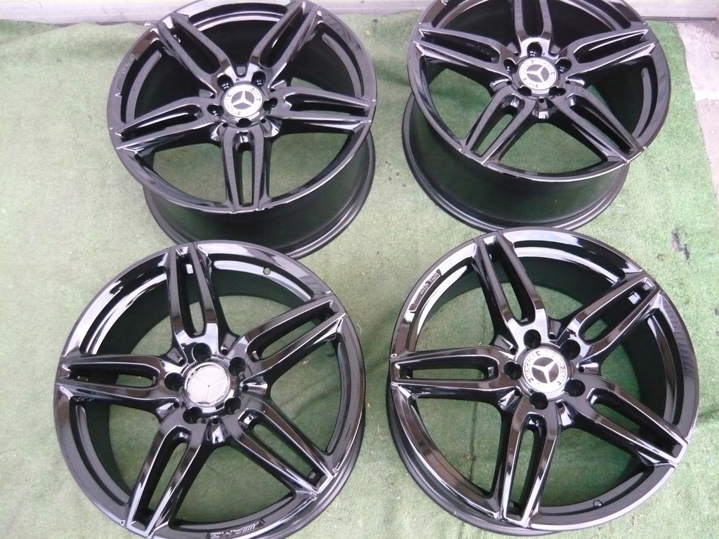 llantas 19 mercedes 213 amg black 4 unidades