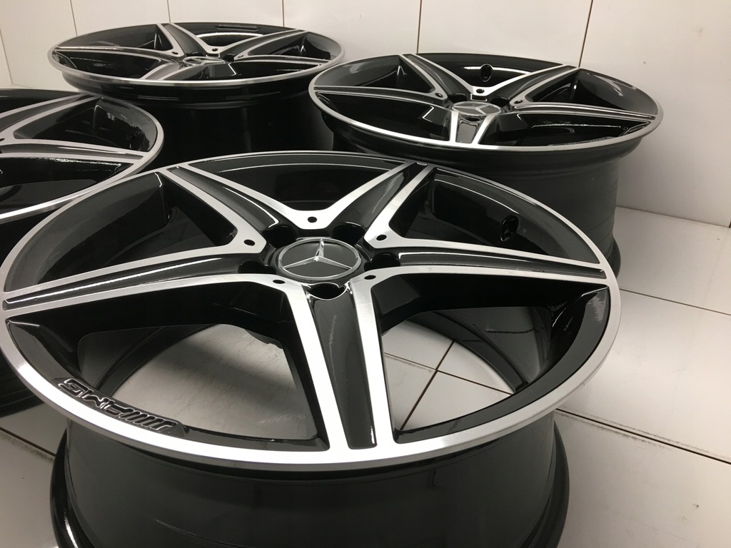 llantas 18 amg mercedes 205 c clase oem 7.5 -8.5