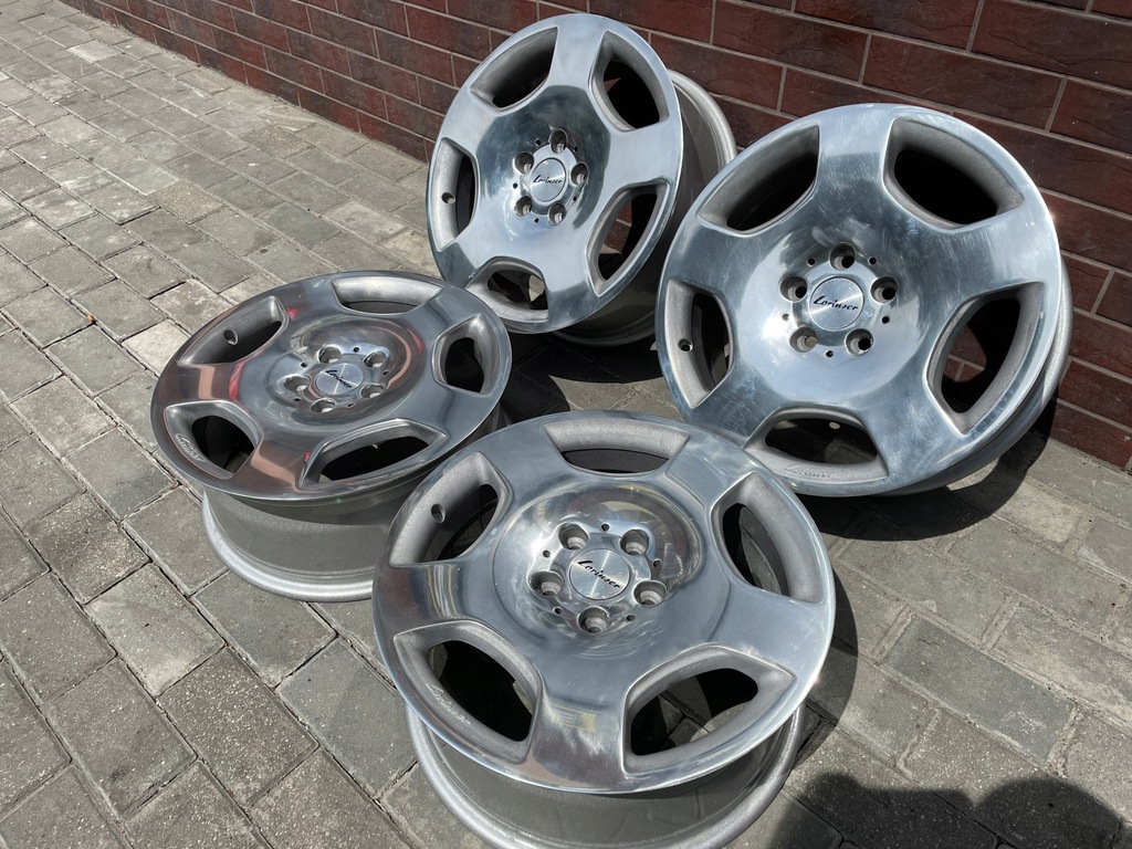  llanta de aluminio llantas lorinser mercedes 17 et44 7j 5x112 poler