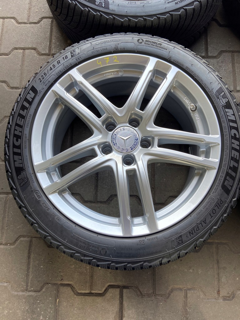 llantas ruedas mercedes 7,5 pulgadas x 18 225/45/18