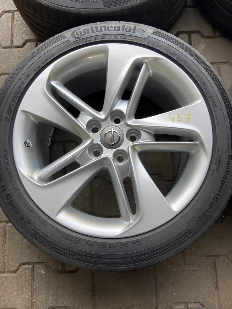 llantas opel insignia 8,5'x 19 oryg. et 45