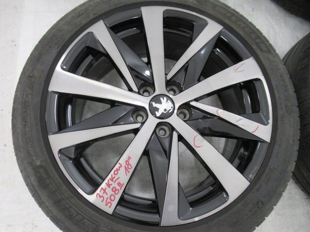 peugeot 508 ii llantas ruedas llantas de aluminio 235/45/18