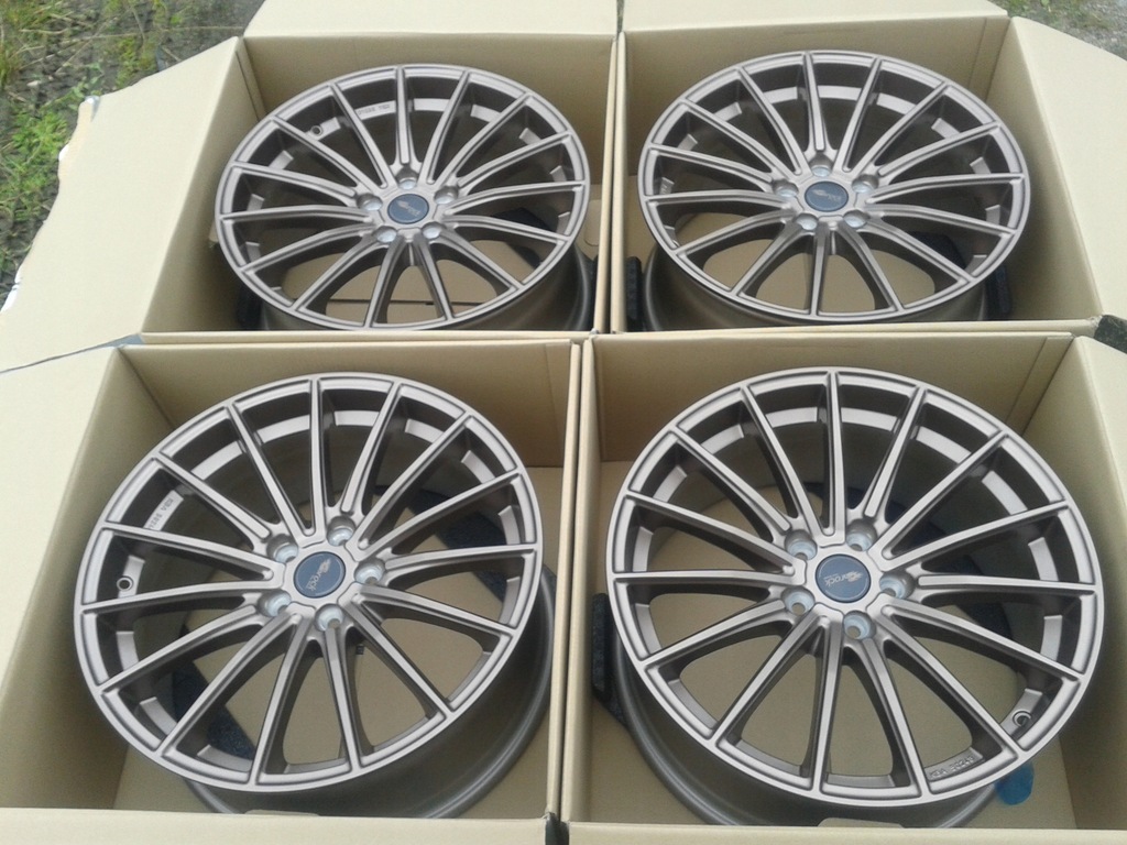 nuevos llantas brock b36 2020rok zlote s90 v90 s80 v70