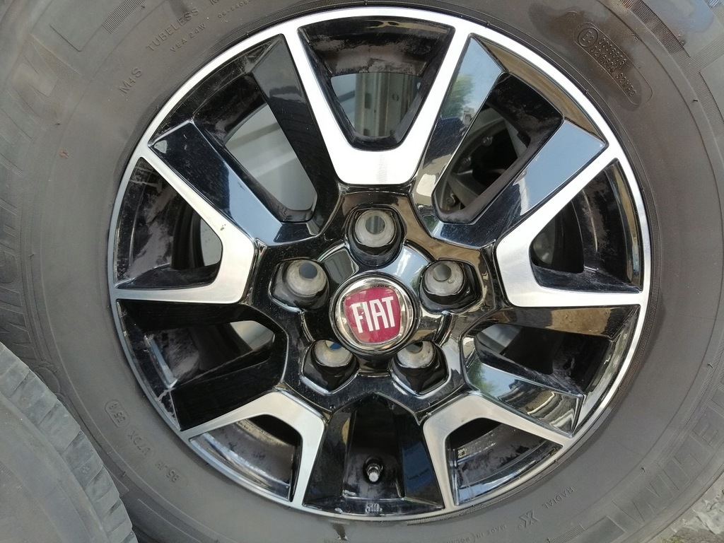 ducato jumper llantas de aluminio 16 5x118 et68 neumaticos verano