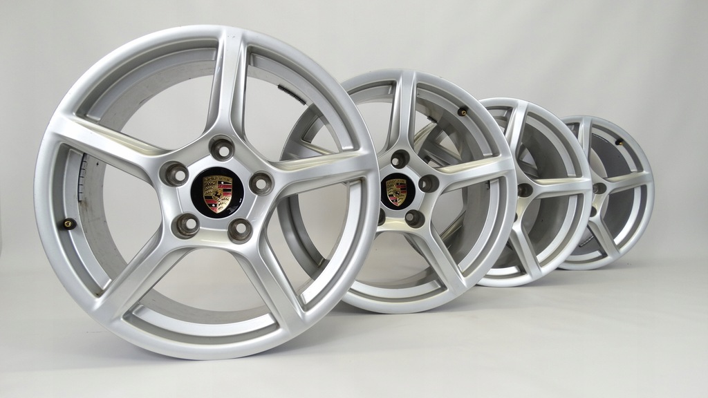 porsche 981 boxster cayman lote llantas 18  pulgadas