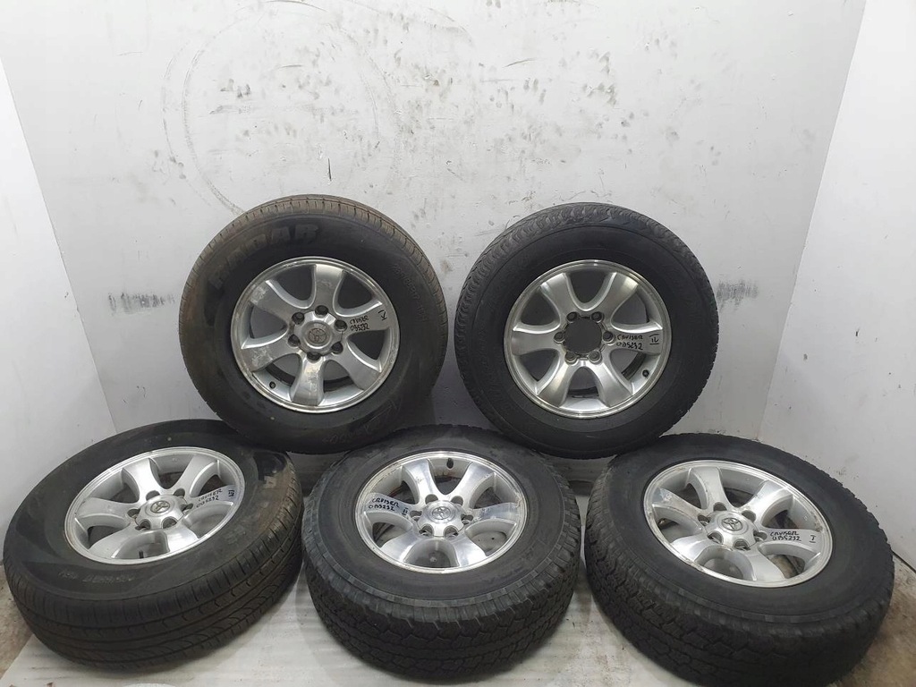 llantas ruedas toyota land cruiser 120 265/65 r17