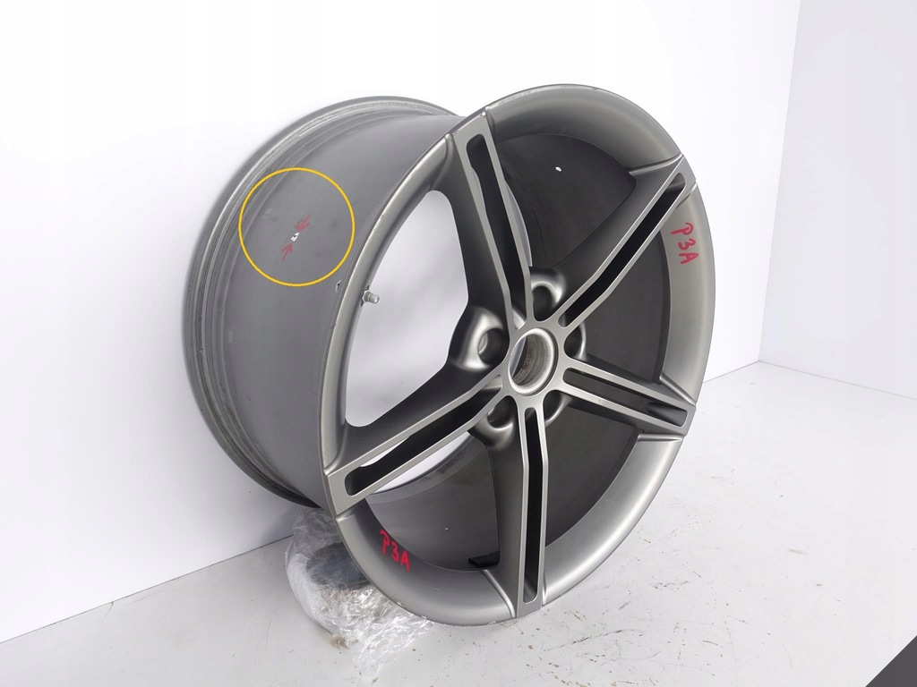 porsche taycan 9j1 mission e llanta 11,5jx21 et66