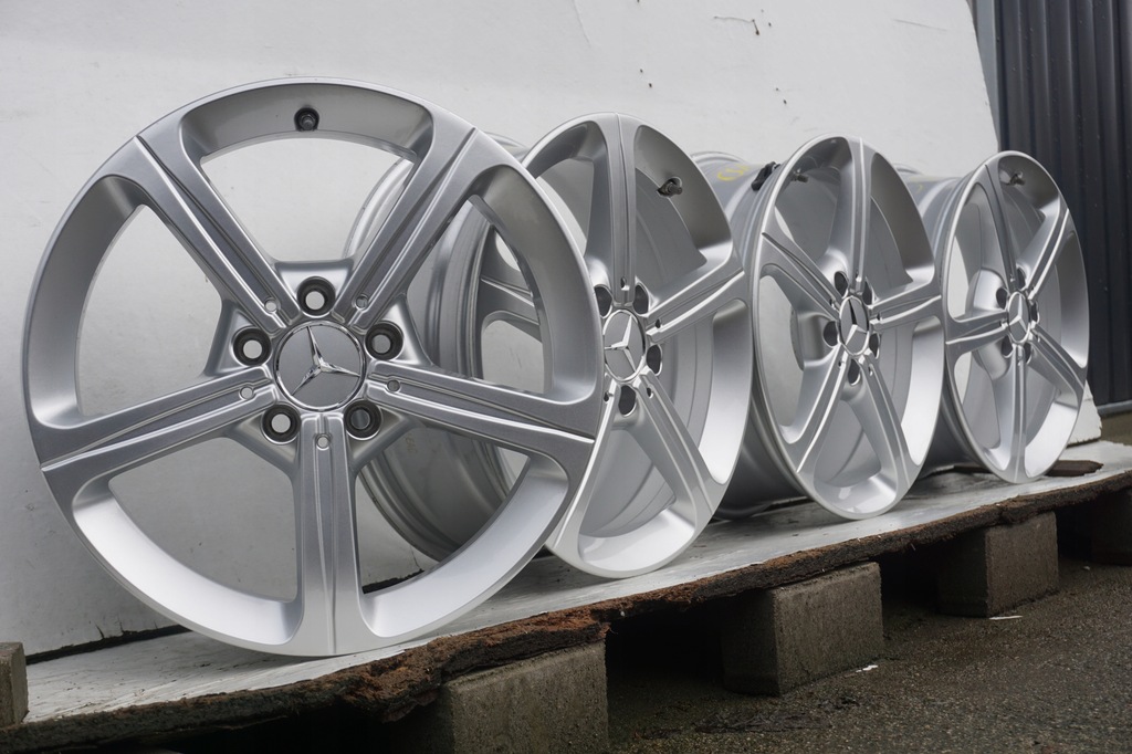 mercedes w177 5x112 17 6,5j et44 sensores como nuevos
