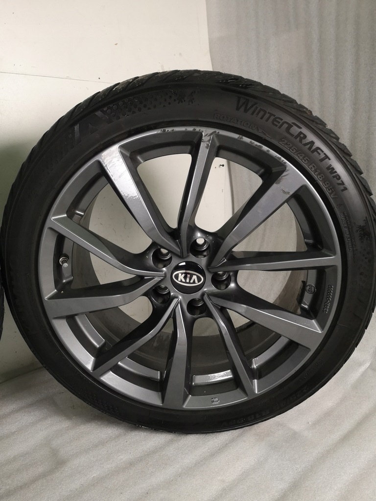 llantas ruedas kia stinger gt 225/45/18 invierno original