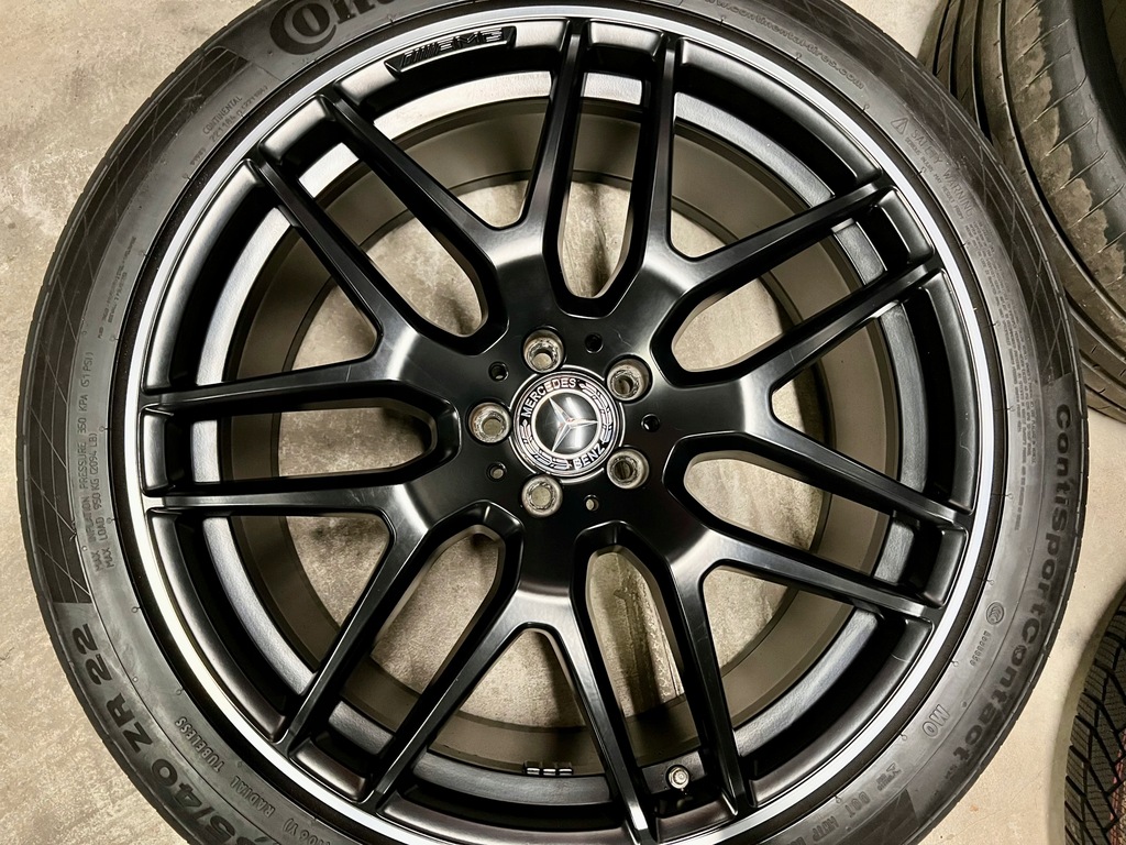 mercedes gle glc  llanta de aluminio llanta 22 cale amg a2924012400