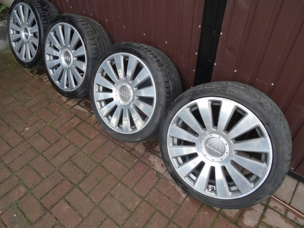 audi llantas neumaticos 5x112 a8 s8 255/35r19 4e0601025n
