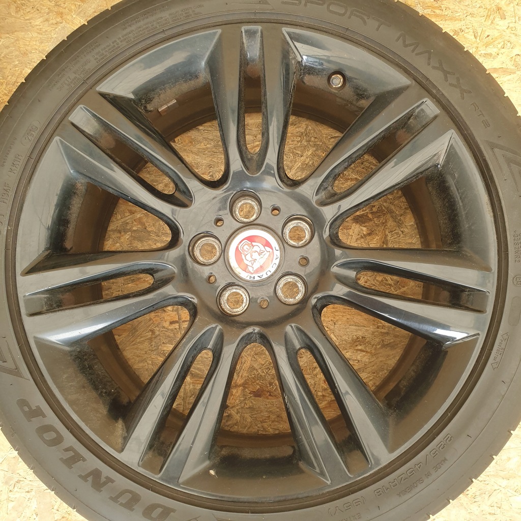 jaguar xe llantas de aluminio 18" 225/45zr18 dot2919