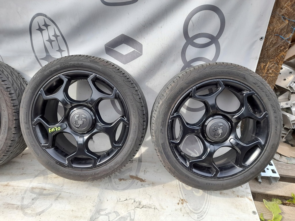 fiat punto evo abarth 17" llanta