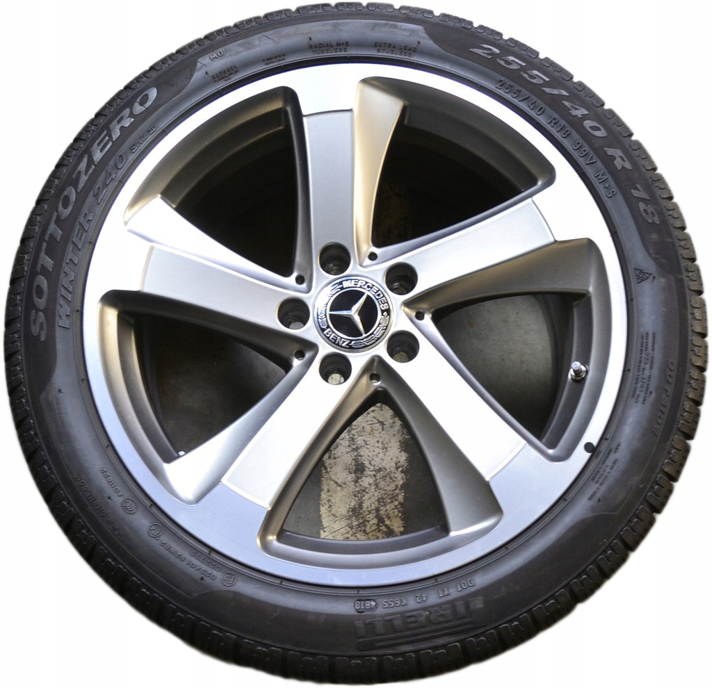 llantas 18 5x112 mercedes sl w231 + tpms (f5061-9)