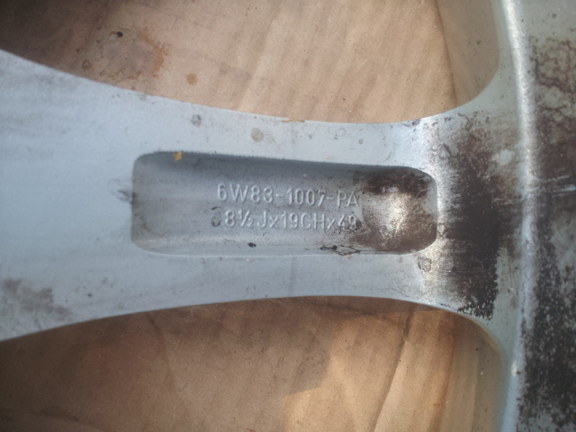 jaguar xf xj xk llantas de aluminio  6w831007pa