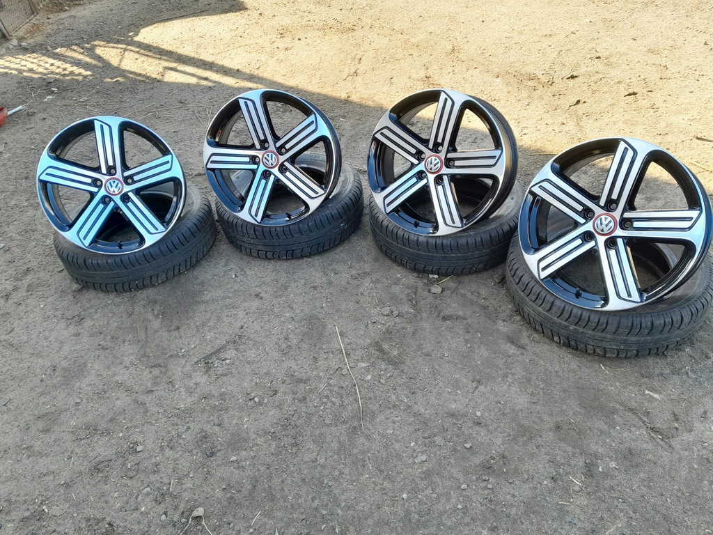 llantas golf 7 8 5g0 5h0 7.5j 18 5g0601025dq gti ory