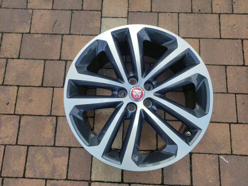 jaguar f-pace llantas  llanta de aluminio 19 8j et45 hk8m-1007-na