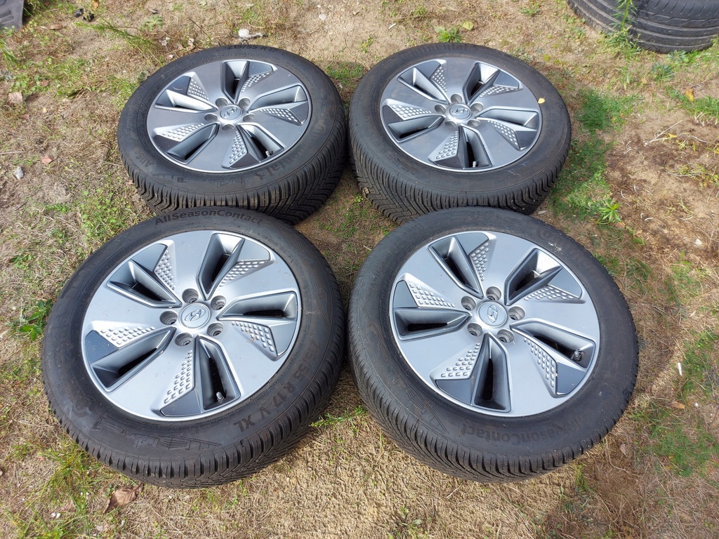 ruedas llantas de aluminio neumaticos hyundai kona 215/55 r17