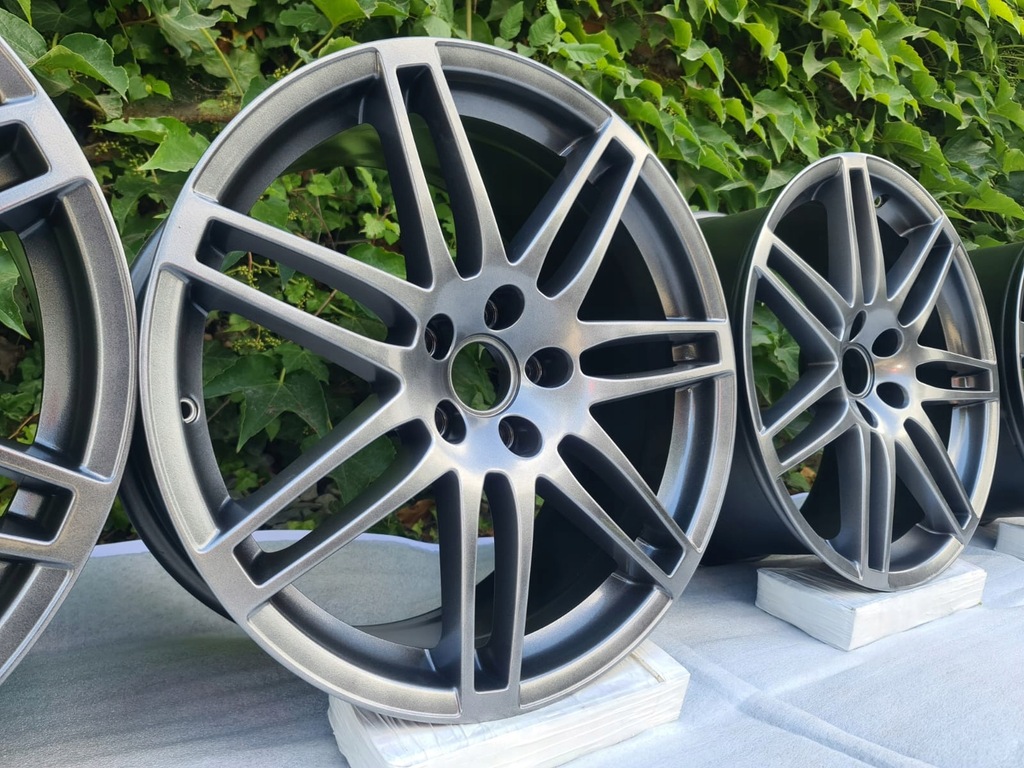 llantas oem audi 19  pulgadas rs tt tts 5x112 9j grafit