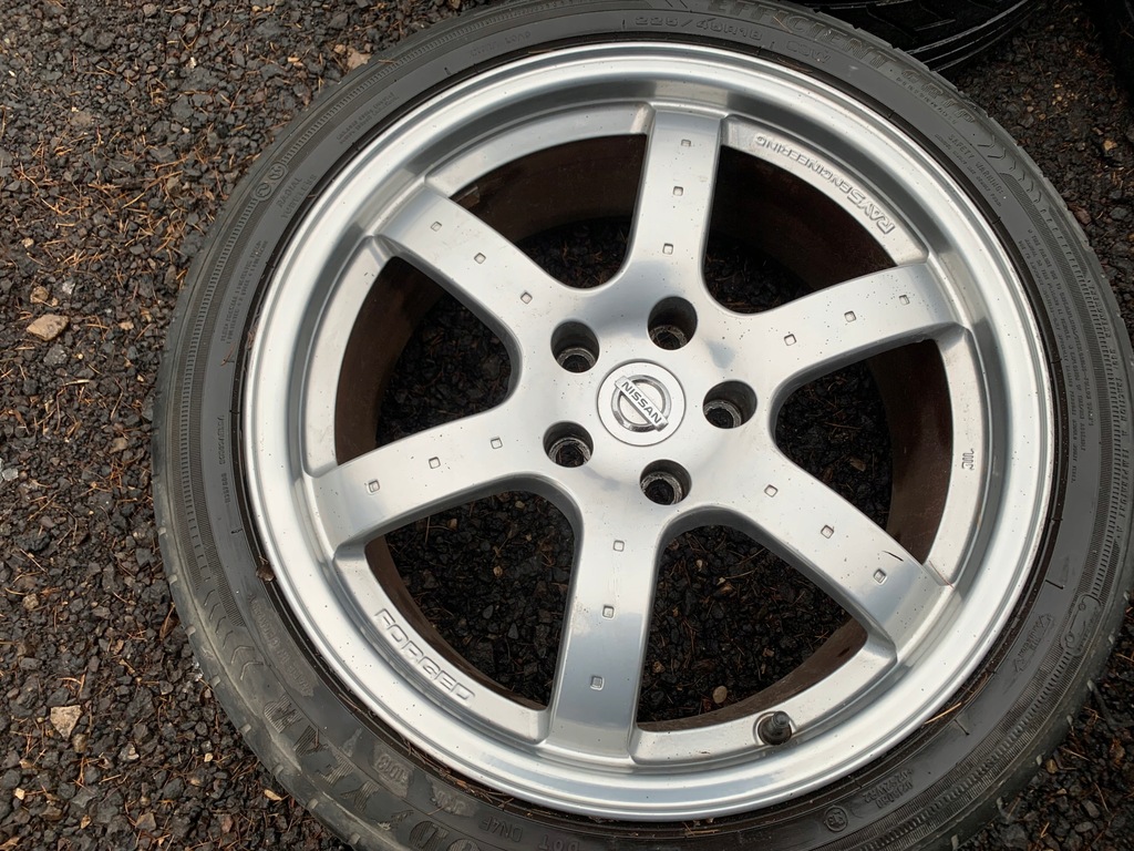 llantas llanta ruedas nissan 350z 5x114.3 18 rays work