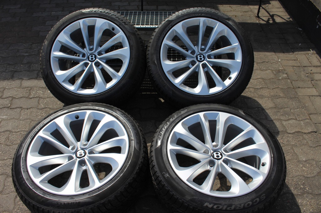 oryg bentley bentayga 21 pulgadas 5x130 et28 10j tpms