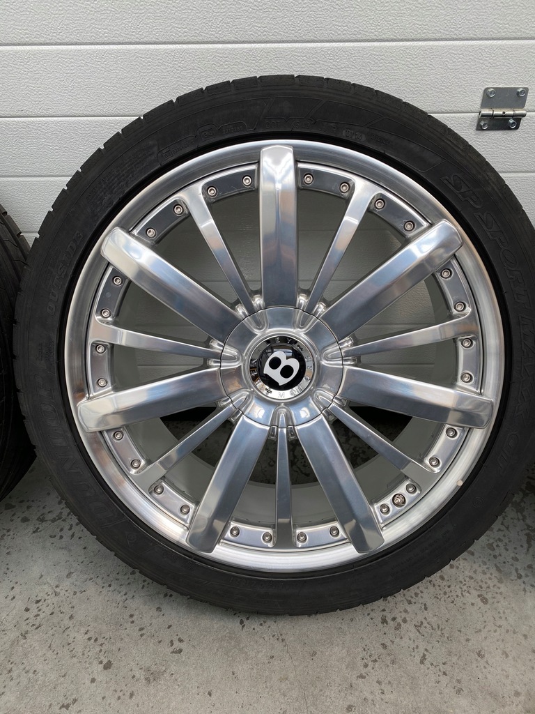 ruedas bentley 21' original z neumaticos